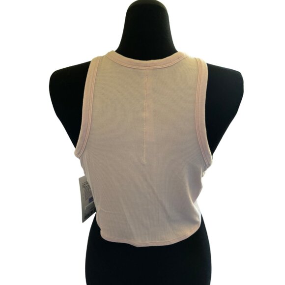 Lululemon Hold Tight Cropped Tank NWT Size 12 Flush Pink - Picture 3 of 6